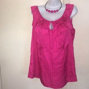 💥 Price Decrease 💥 Lane Bryant Pink Ruffle Top🛍